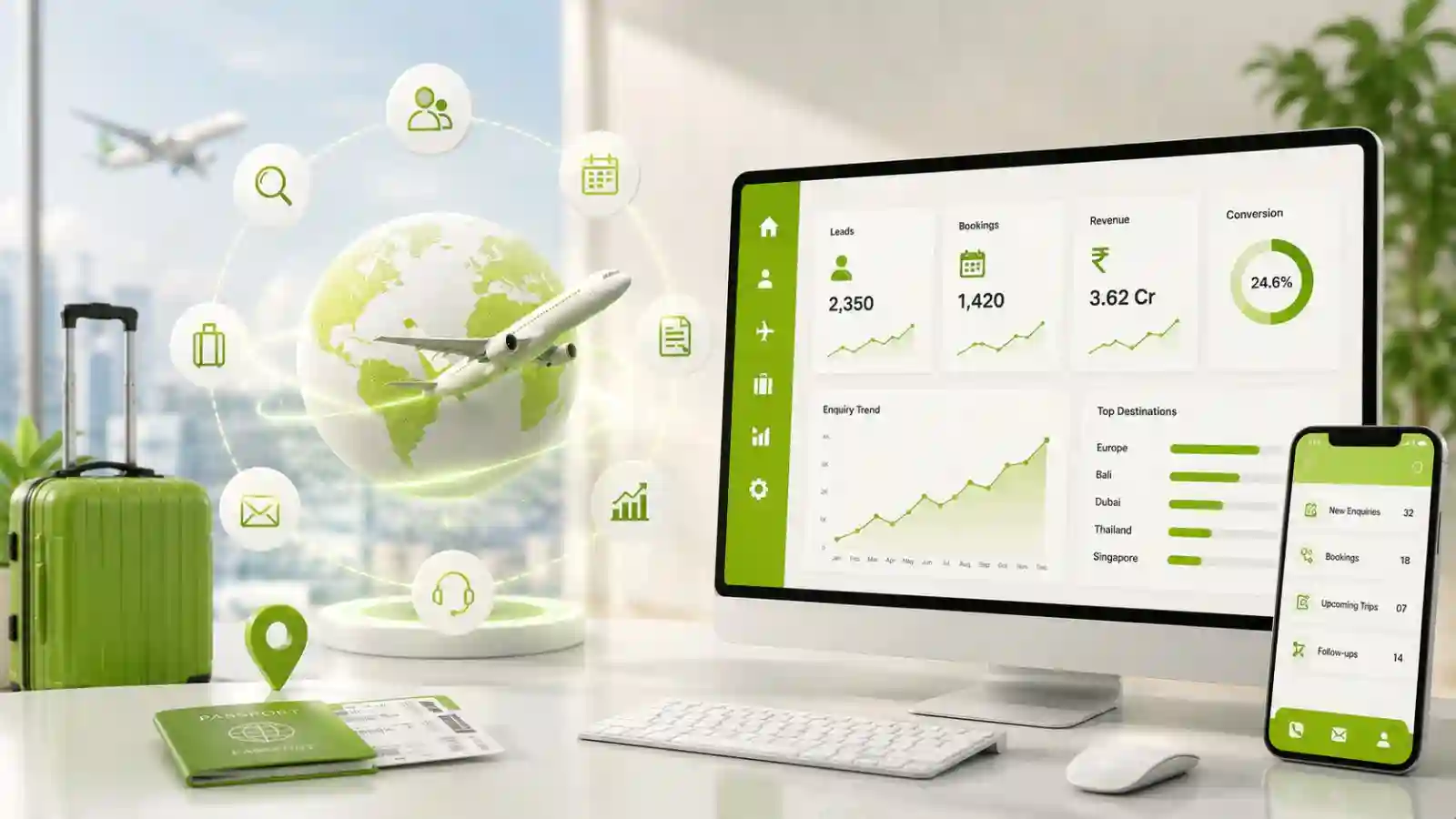 Travel CRM Hero